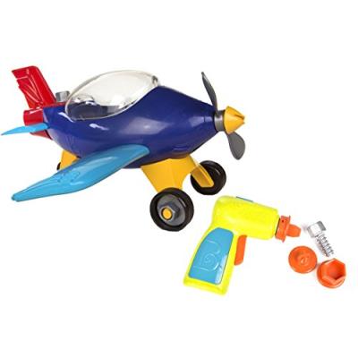 Jouets b - bx1323z - jeu de construction - aéroplane build-a-ma-jigs