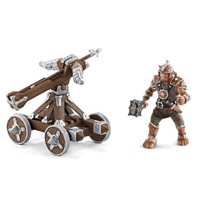 Schleich - 42101 - figurine chevaliers et châteaux - baliste