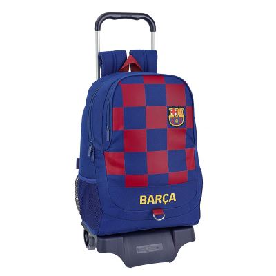 Sac à Dos Scolaire FC Barcelona 1a Equip. 19/20 Officiel avec Chariot 330 x 150 x 430 mm