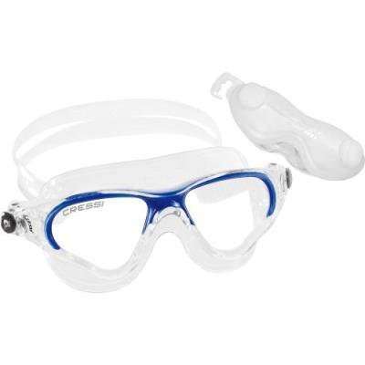 Cressi swim cobra lunettes de natation bleu foncé