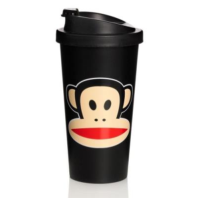 Room copenhagen f20101000 paul frank mug avec couvercle noir 18,5 x 9,5 x 9,5 cm