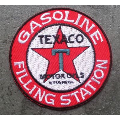 patch texaco filling station ecusson thermocollant veste