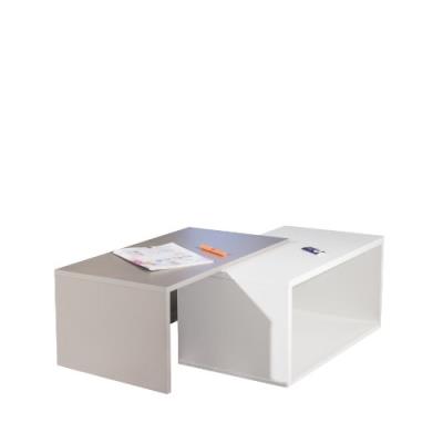 LOGO Table basse modulaire bicolore