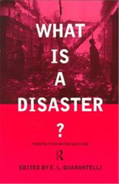 What Is a Disaster?