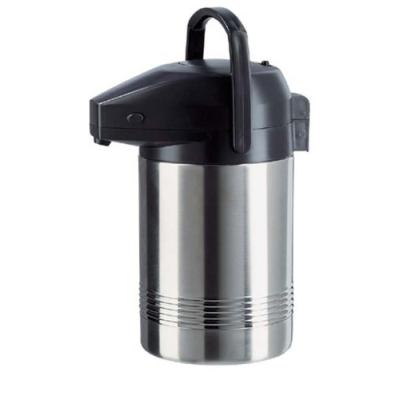 EMSA 637201600 PRESIDENT PICHET ISOTHERME À POMPE INOX / NOIR 2,0 L