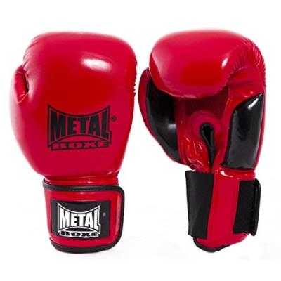 Metal boxe mb221 gants de boxe rouge 14 oz