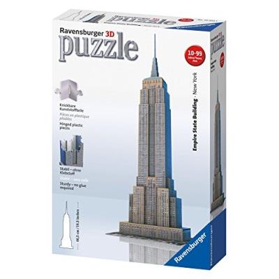 Ravensburger - 12553 - Puzzle 3D Building - 216 Pièces - Empire State Building