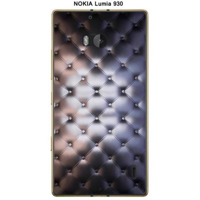 Coque Nokia Lumia 930 design Cuir rembouré