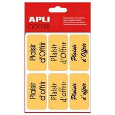 Sachet de 18 etiquettes plaisir doffrir agipa 101914