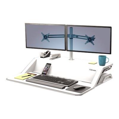 Fellowes Lotus Dual Monitor Arm Kit - bras réglable
