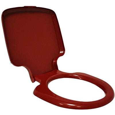 Thetford campingbedarf siège de toilettes avec couvercle, 37929 ppq rouge rubis