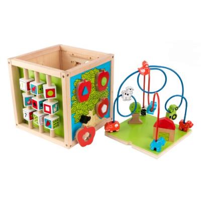 Kidkraft - 63243 - jouet premier age - cube labyrinthe à boules
