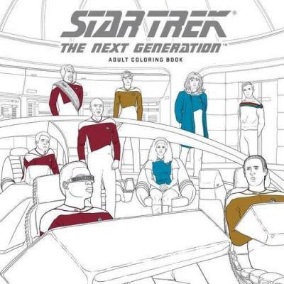 Star Trek: The Next Generation Coloring Book - [Version Originale]
