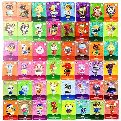 6€31 sur NFC Standard Carte pour Amiibo Animal Crossing Séries 5 pour  Switch - 48pcs(8.6*5.4 cm) - Jeux vidéo - Achat & prix