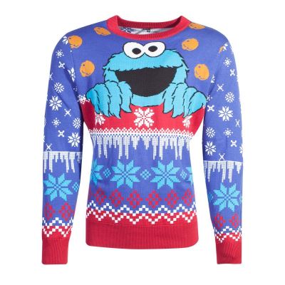 COOKIE MONSTER - Pull de Noël (S)