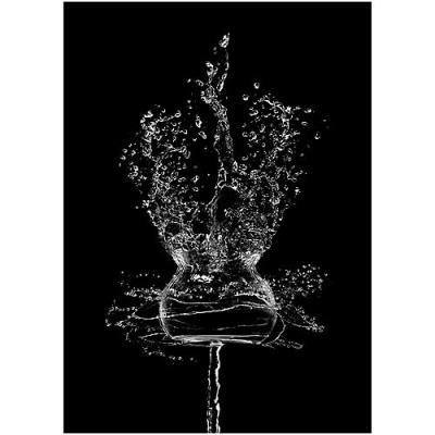 Affiche 50x70 cm Jeu d'eau / Water Game / Wasserspiel