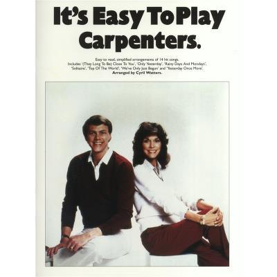 It'S Easy To Play The Carpenters