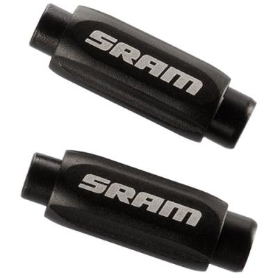 Sram road compact barrel adjuster - black, 2 pack