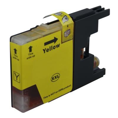 Cartouche compatible pour Brother LC1280XL jaune 30ml