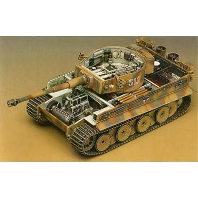 Maquette char : german tiger 1 early version academy