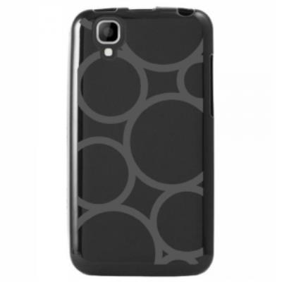 Coque souple pour Wiko Goa avec impression Motifs ronds gris