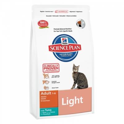 Hill's science plan - adult light au thon - 5 kg