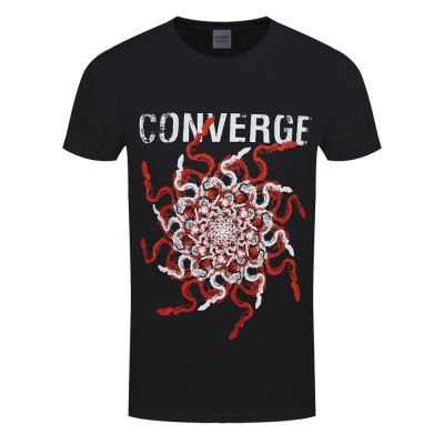 Converge T-Shirt Snakes Homme Noir