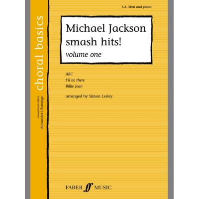 Partitions variété, pop, rock... FABER MUSIC LESLEY SIMON  - MICHAEL JACKSON SMASH HITS! - CHORAL BASICS - MALE VOICES Vocal