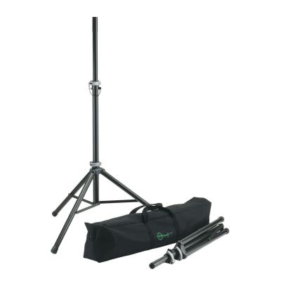 Accessoires sonorisation K&M 21459-000-55 STAND NOIR POUR ENCEINTE AVEC HOUSSE Stands enceintes et tubes
