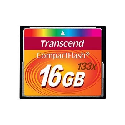 Transcend 16 go carte mémoire compactflash (cf) 133x ts16gcf133