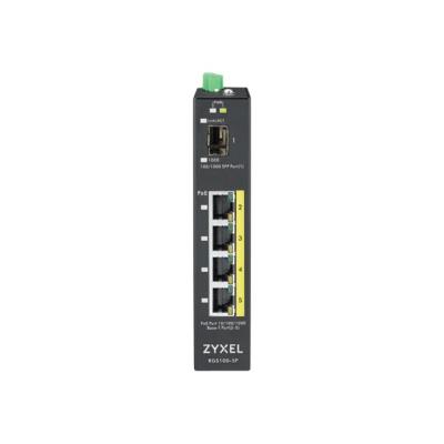 Zyxel RGS100-5P - switch - 5 poorten - onbeheerd - rack-uitvoering
