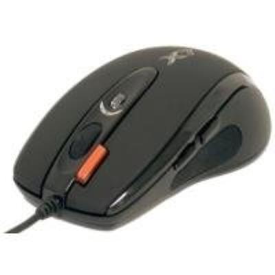 A4Tech XGAME Opto Oscar X710 Extra Fire - muis - USB - zwart