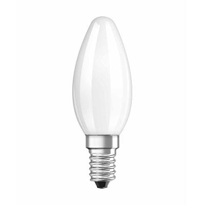 Osram 4052899936409 retrofit ampoule led flamme dépolie 3 w e14 plastique blanc