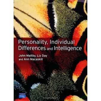 Personality, Individual Differences & Intelligence - broché - Achat ...