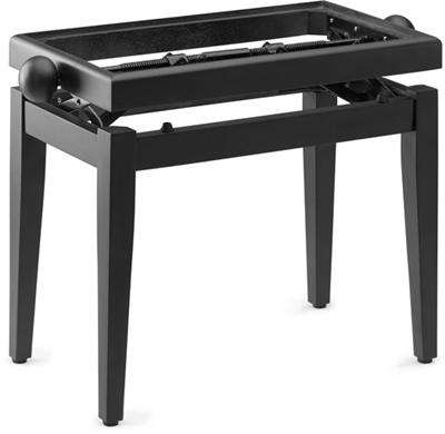 STAGG BANQUETTE PIANO NOIR, MAT