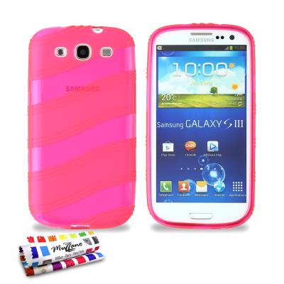Coque Souple ORIGINAL Ultra Fine Rose , Ondula,  de MUZZANO pour SAMSUNG I9300