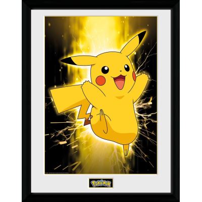POKEMON - Collector Print 30X40 - Pikachu Neon