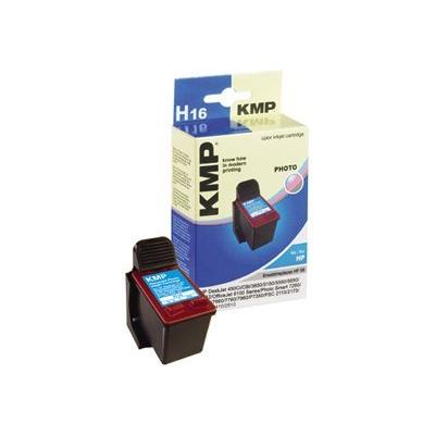 KMP H16 - fotokleur - gereviseerd - printcartridge (foto) (alternative for: HP 58)