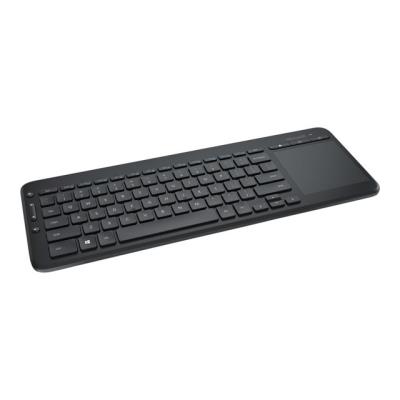 Microsoft All-in-One Media Keyboard with Integrated Multi-Touch Trackpad - toetsenbord - Duits
