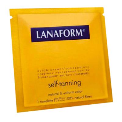 Lingettes autobronzantes Self Tanning de Lanaform