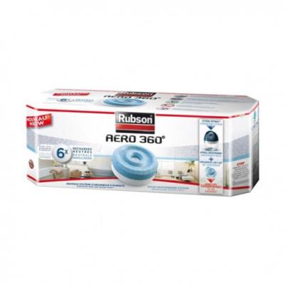 RUBSON - 1619506 - RECHARGES - 6 AERO 360 STOP