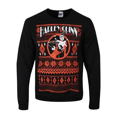 DC Comics - Sweat Christmas Jumper Harley Quinn (S)