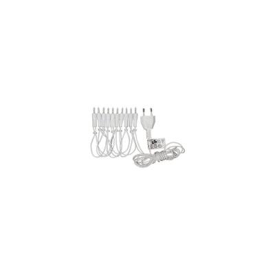 Heyda guirlande lumineuse blanc avec interrupteur10lampes 204889121