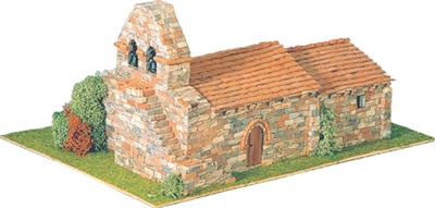 Maquette eglise romanica 12 domus kits