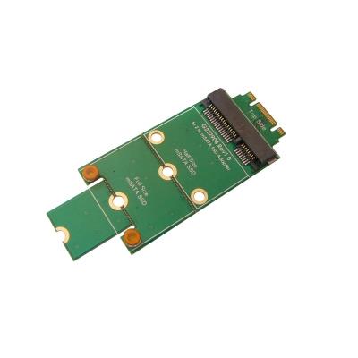 Adaptateur mSATA vers M.2 (NGFF) Golden Finger Pour monter un SSD mSATA sur un port M2