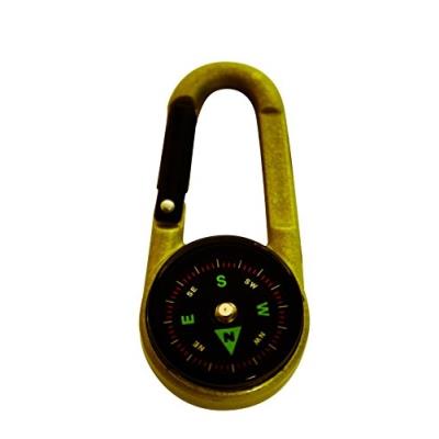 Bcb adventure 3 en 1 mousqueton boussole thermomètre