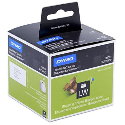 Dymo LabelWriter Étiquettes d'Éxpédition Adhésif Permanent 54x101mm - Rouleau de 220 étiquettes