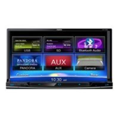 Clarion NX702E - système de navigation - affichage 7 po - unité intégrée au tableau de bord - Double-Din