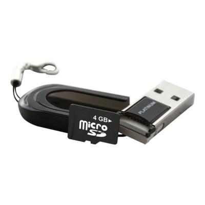 BestMedia Platinum - flashgeheugenkaart - 4 GB - microSDHC