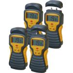 Testeur D'humidité Digital - Détecteur Humidimètre Pour Bois, Plâtre, Ciment - Mesure Précise Avec écran LCD Et LED